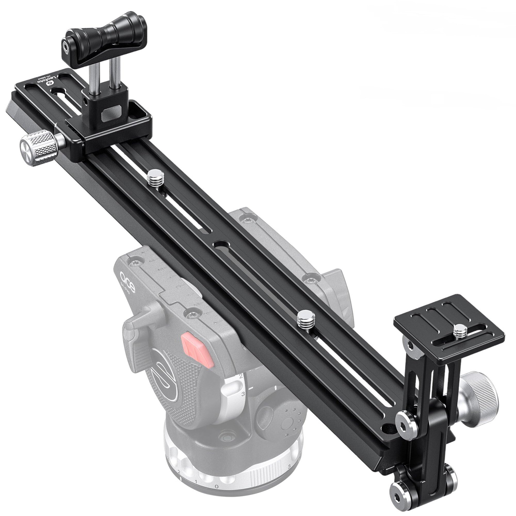 Leofoto VR-380Kit 380mm Dual Pivot Long Lens Support for Manfrotto and Sachtler Tripod Head - View 5 of 9