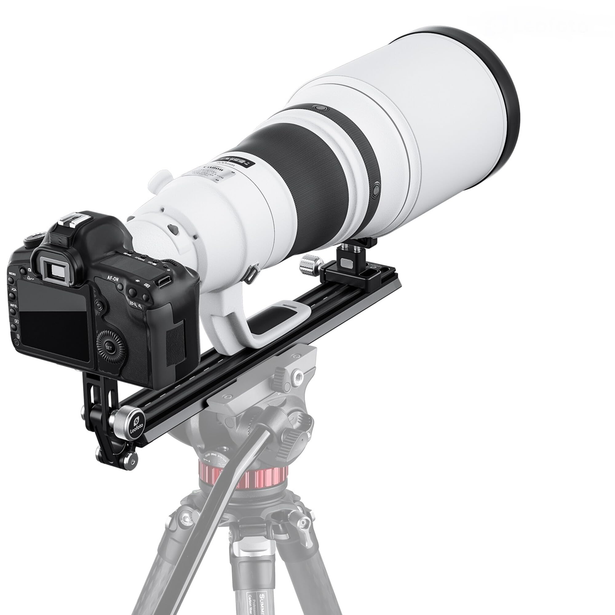 Leofoto VR-380Kit 380mm Dual Pivot Long Lens Support for Manfrotto and Sachtler Tripod Head - View 6 of 9