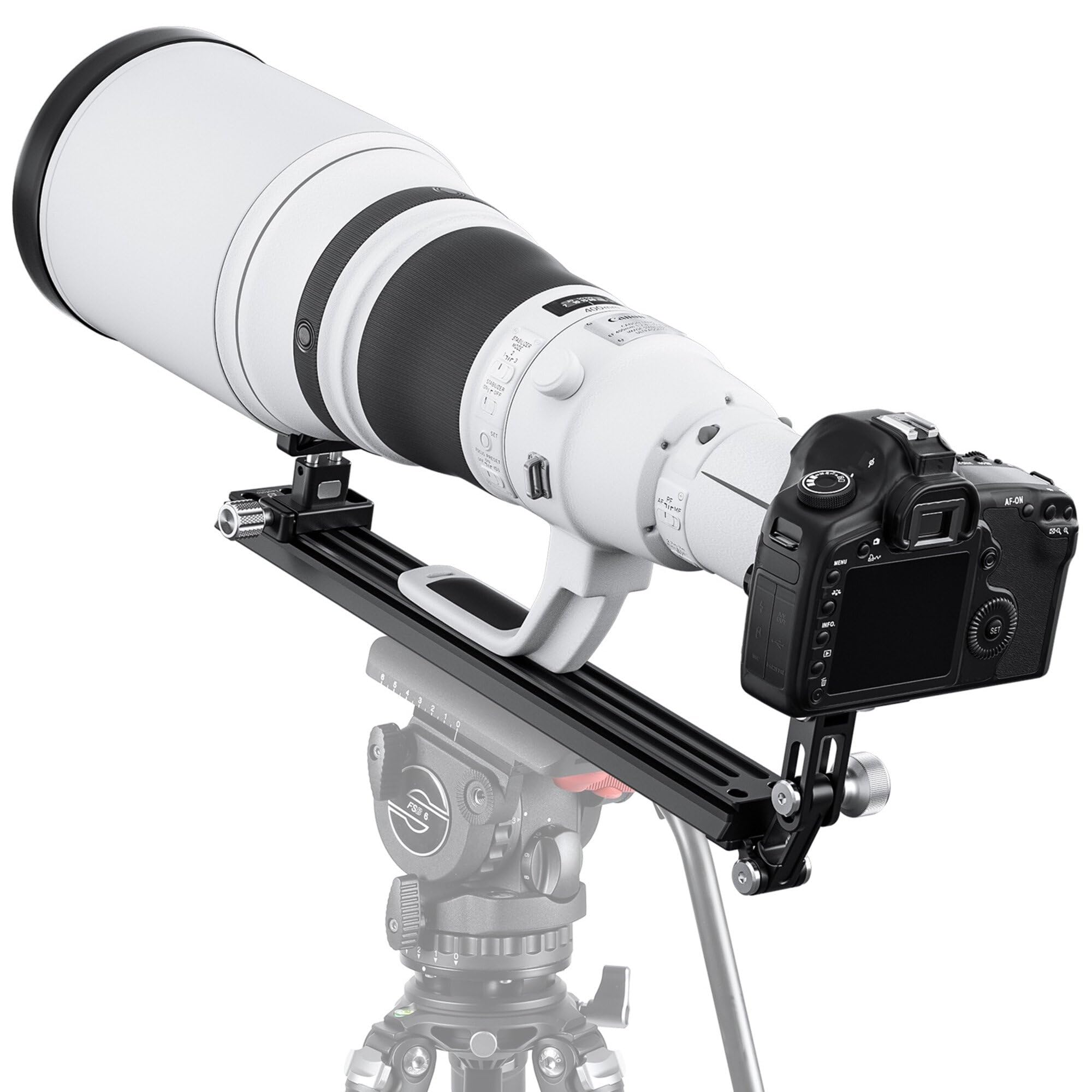 Leofoto VR-380Kit 380mm Dual Pivot Long Lens Support for Manfrotto and Sachtler Tripod Head - View 9 of 9