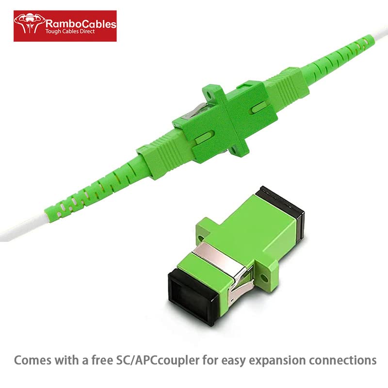 OM3 Multimode Fiber LC to LC, 1m(3ft) Fiber Patch Cable, Options 0.7in~500ft, Fiber Optic Patch Cables Duplex 40G LSZH (5pack), ?????????????????????? - View 6 of 7