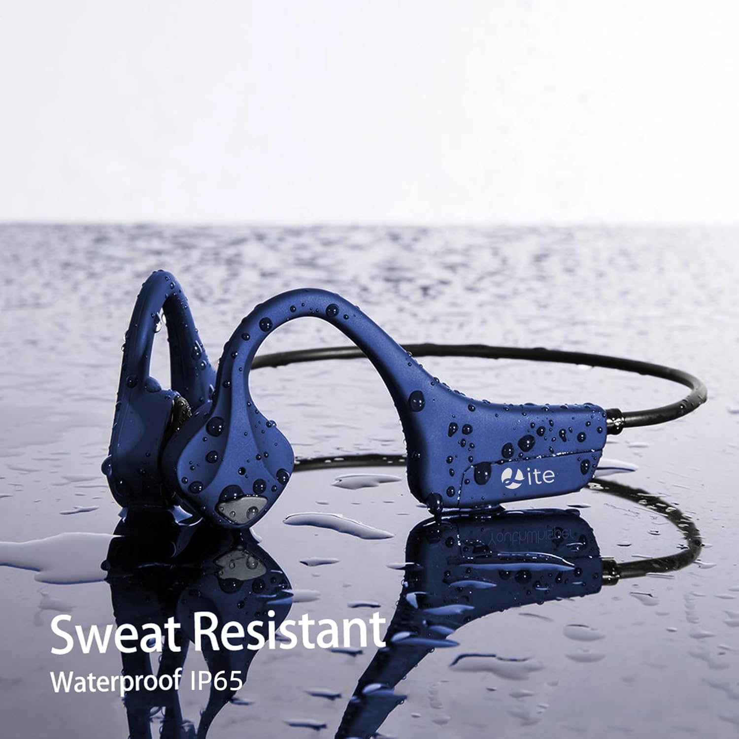 YouthWhisper YouthWhisper Bone Conduction Headphones Wireless Sport Earphones with Mic Sweatproof Open Ear Design for Running Cycling and Workouts - View 5 of 9