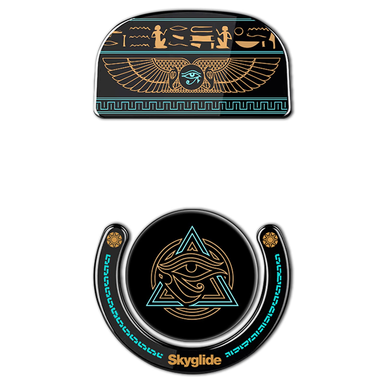 Hyekit - Fastest and Smoothest Mouse Feet Skates for Logitech G Pro X Superlight Made with Corning Tempered Glass Super Fast Smooth and Durable Sole