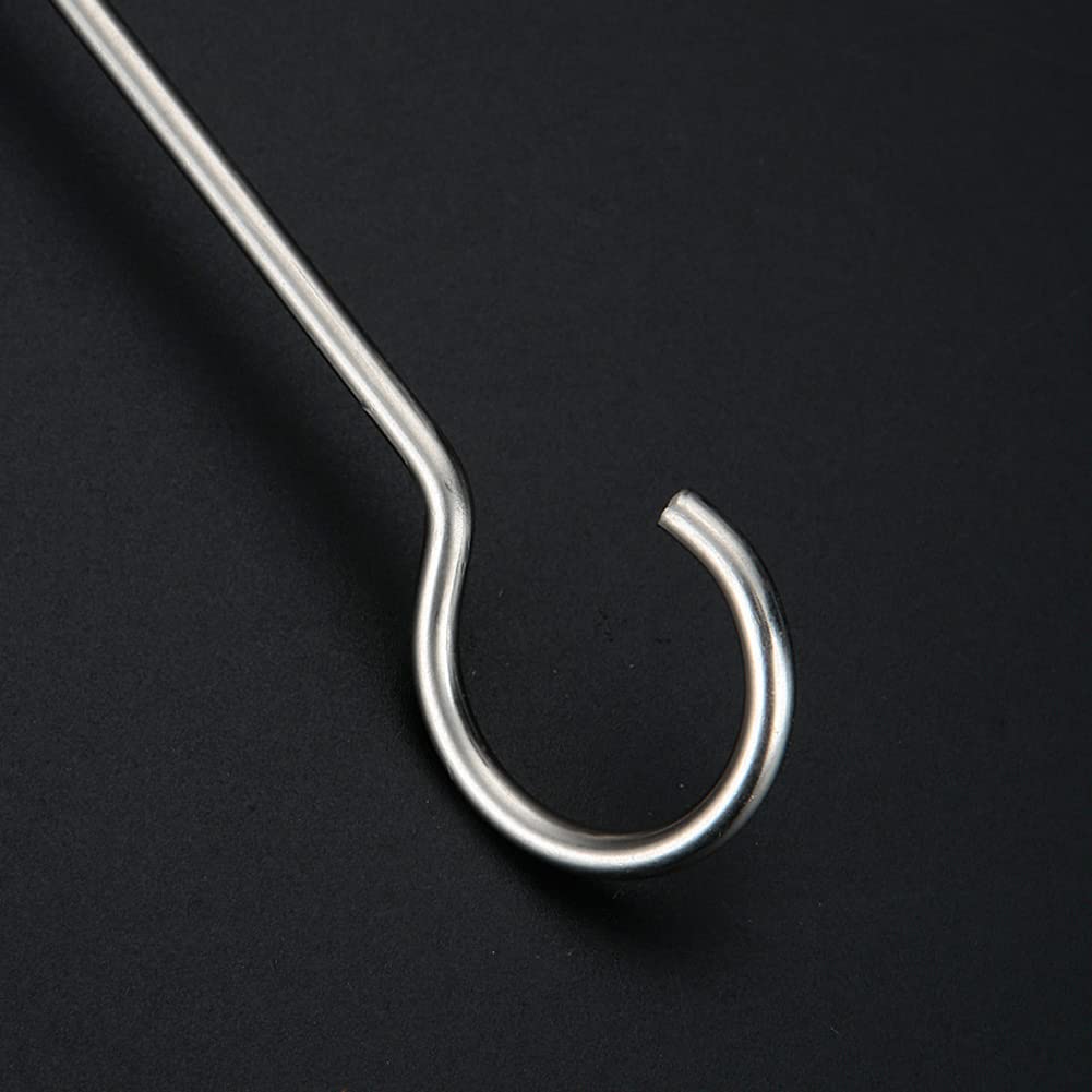 lasenersm Stainless Steel Pancake and Meatball Mold Set 2 Pieces Deep-fried Scoop with Handle 11cm Silver Kitchen Tool - View 5 of 7