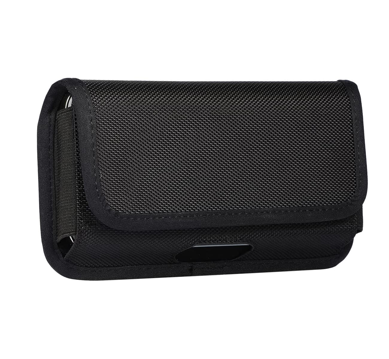 Rugged Nylon Cell Phone Holster for Samsung S25 Ultra S24 Ultra S23 Ultra, Galaxy A16 A14 A12 A13 A06 A03S A23 A32 5G, Moto G Power G 5G (2025 2024)