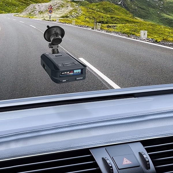 SDSACZMU Uniden Radar Detector Suction Cup Mount for Windshield & Dashboard - Easy Installation - View 9 of 9