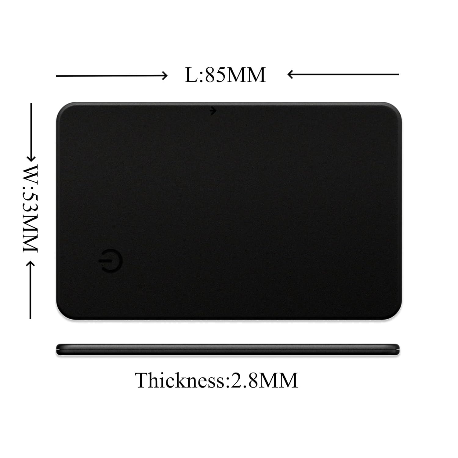 Nutale Nutale Air Smart Card Wallet Finder Thin Bluetooth Tracker for FindMy APP iOS Item Locator for Wallet Luggage Tags IP65 Water Resistant - View 2 of 9