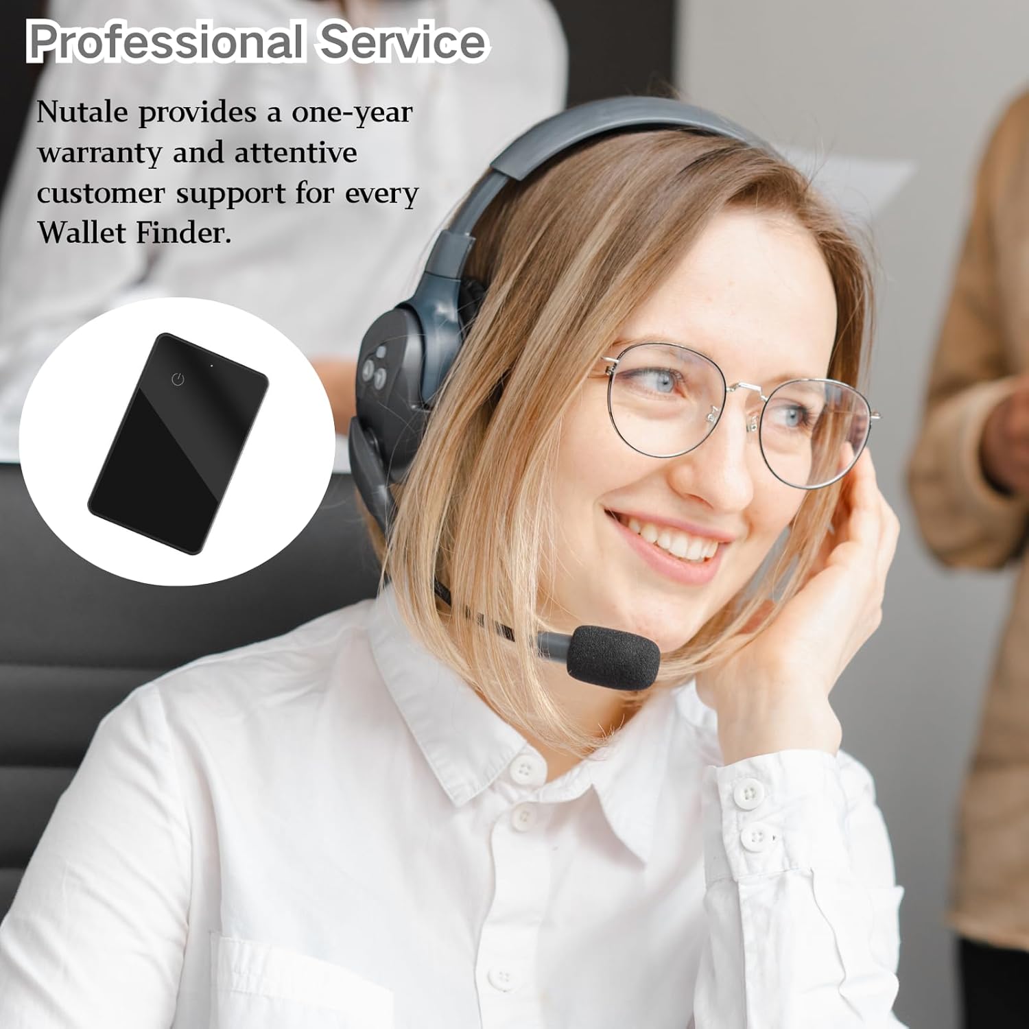 Nutale Nutale Air Smart Card Wallet Finder Thin Bluetooth Tracker for FindMy APP iOS Item Locator for Wallet Luggage Tags IP65 Water Resistant - View 8 of 9