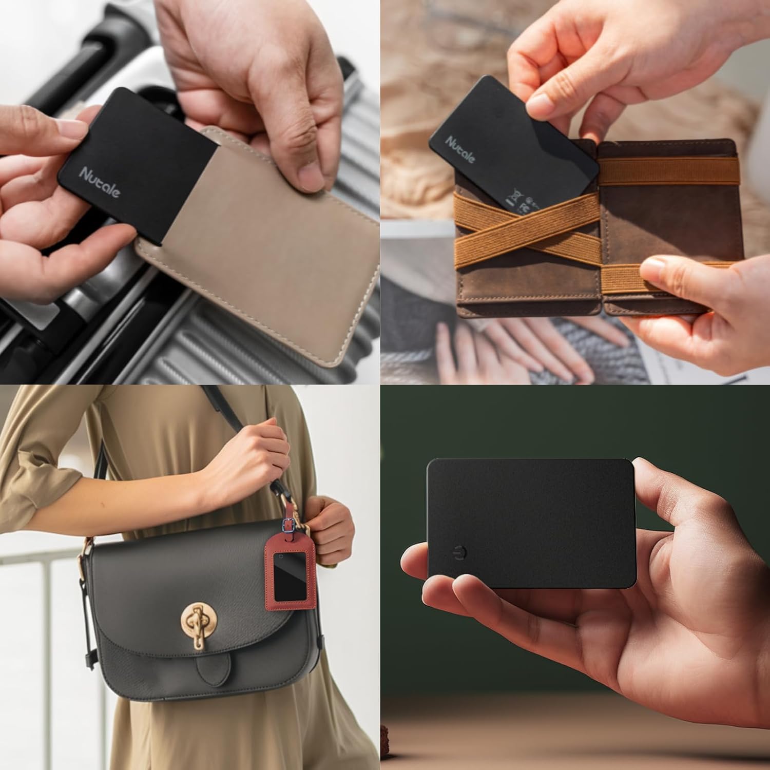 Nutale Nutale Air Smart Card Wallet Finder Thin Bluetooth Tracker for FindMy APP iOS Item Locator for Wallet Luggage Tags IP65 Water Resistant - View 9 of 9