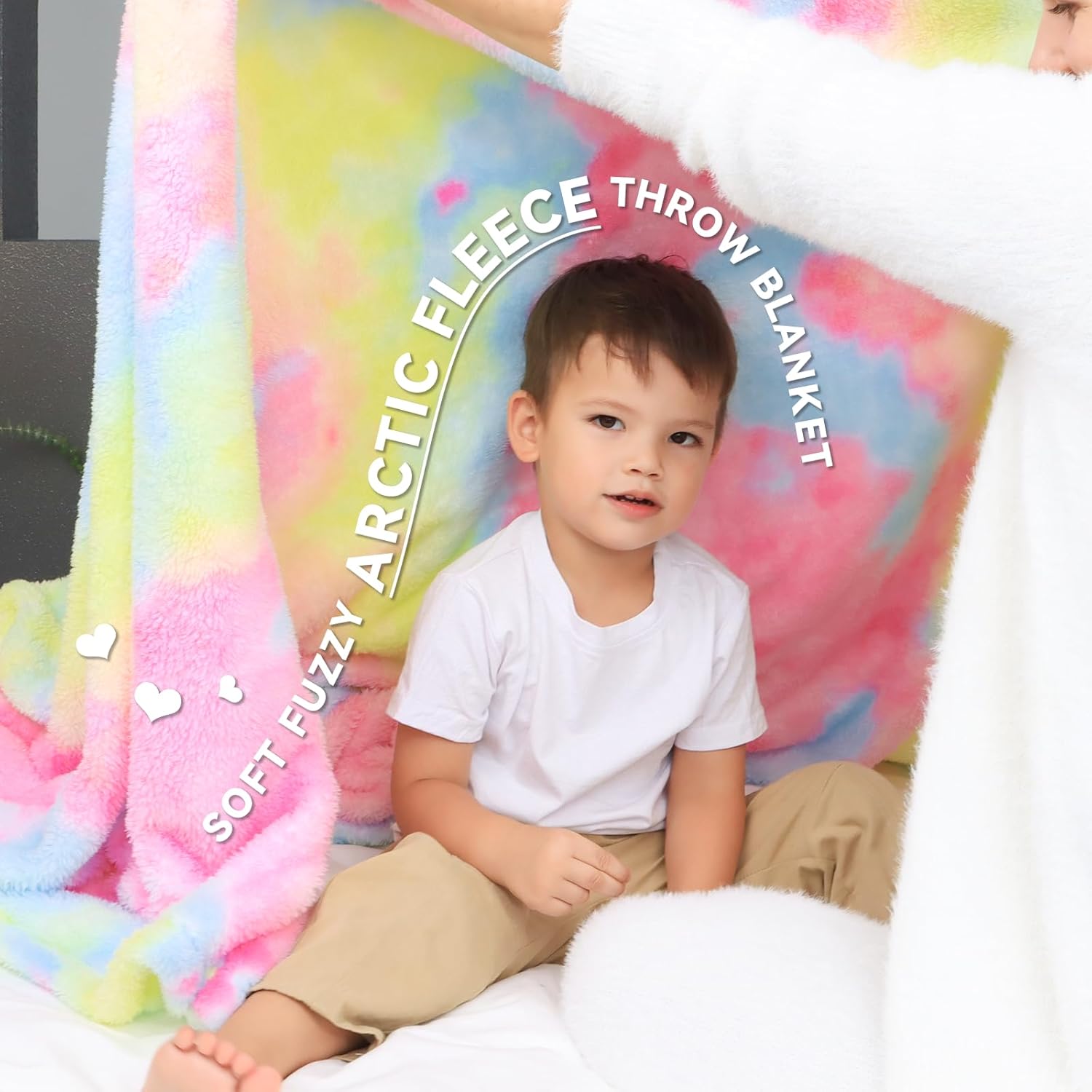 MUGD MUGD Soft Fleece Throw Blanket for Kids Warm Cozy Bed Blanket Ideal for Comfort and Style - View 2 of 7