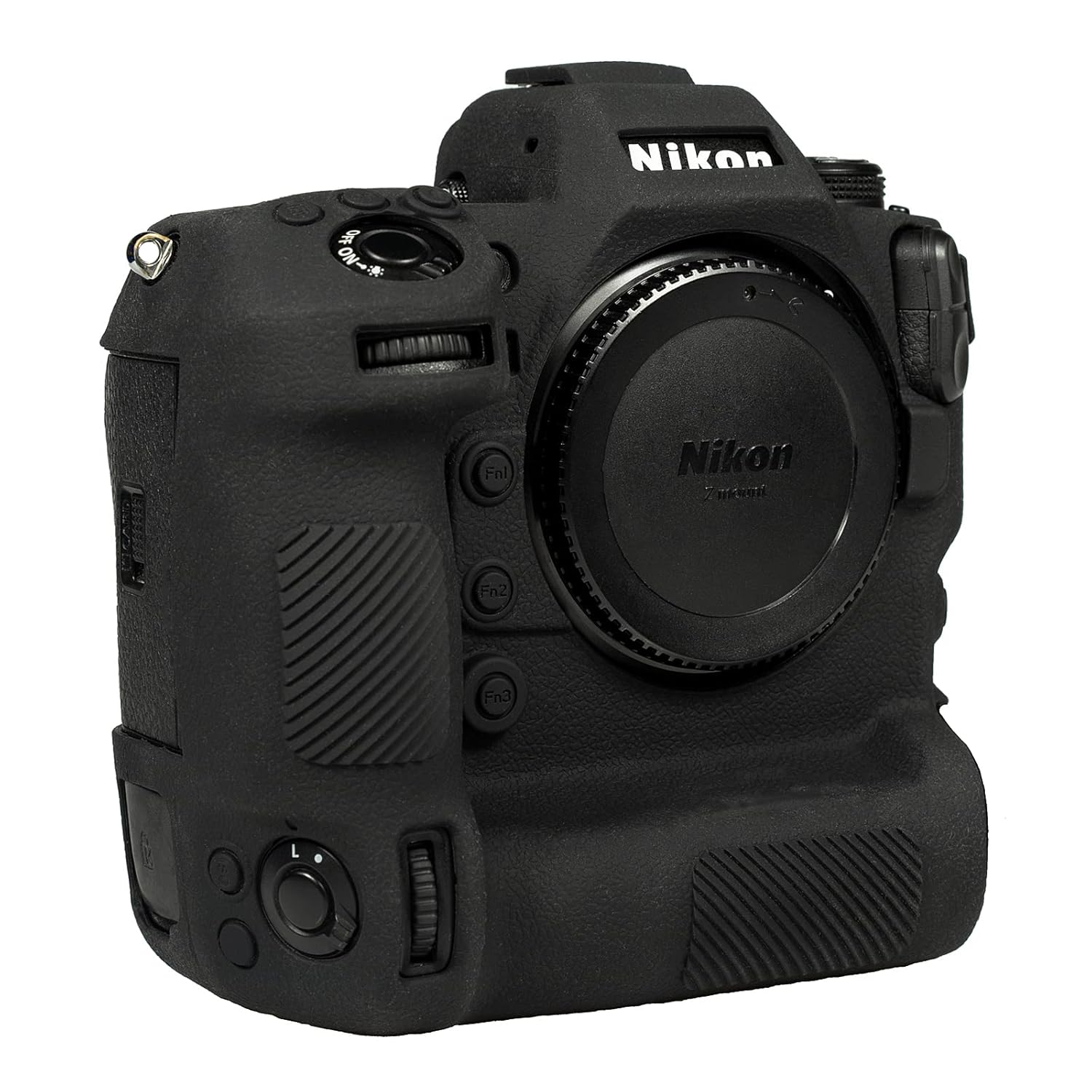 Easy Hood Camera Case for Nikon Z9 Anti Scratch Soft Silicone Rubber Protective Cover Black