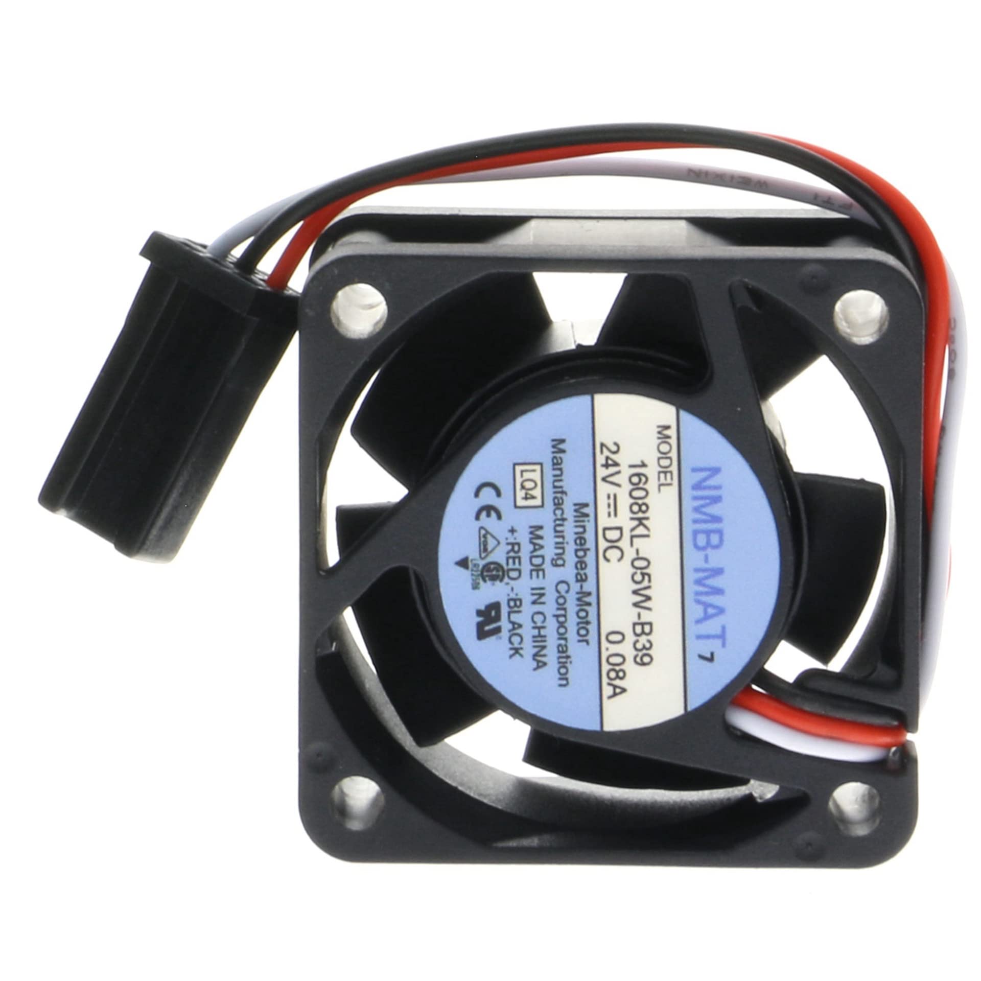 Replacement Cooling Fan for FANUC NMB-MAT 1608KL-05W-B39 24V 0.08A 40x40x20mm High Performance 3 Wire Fan