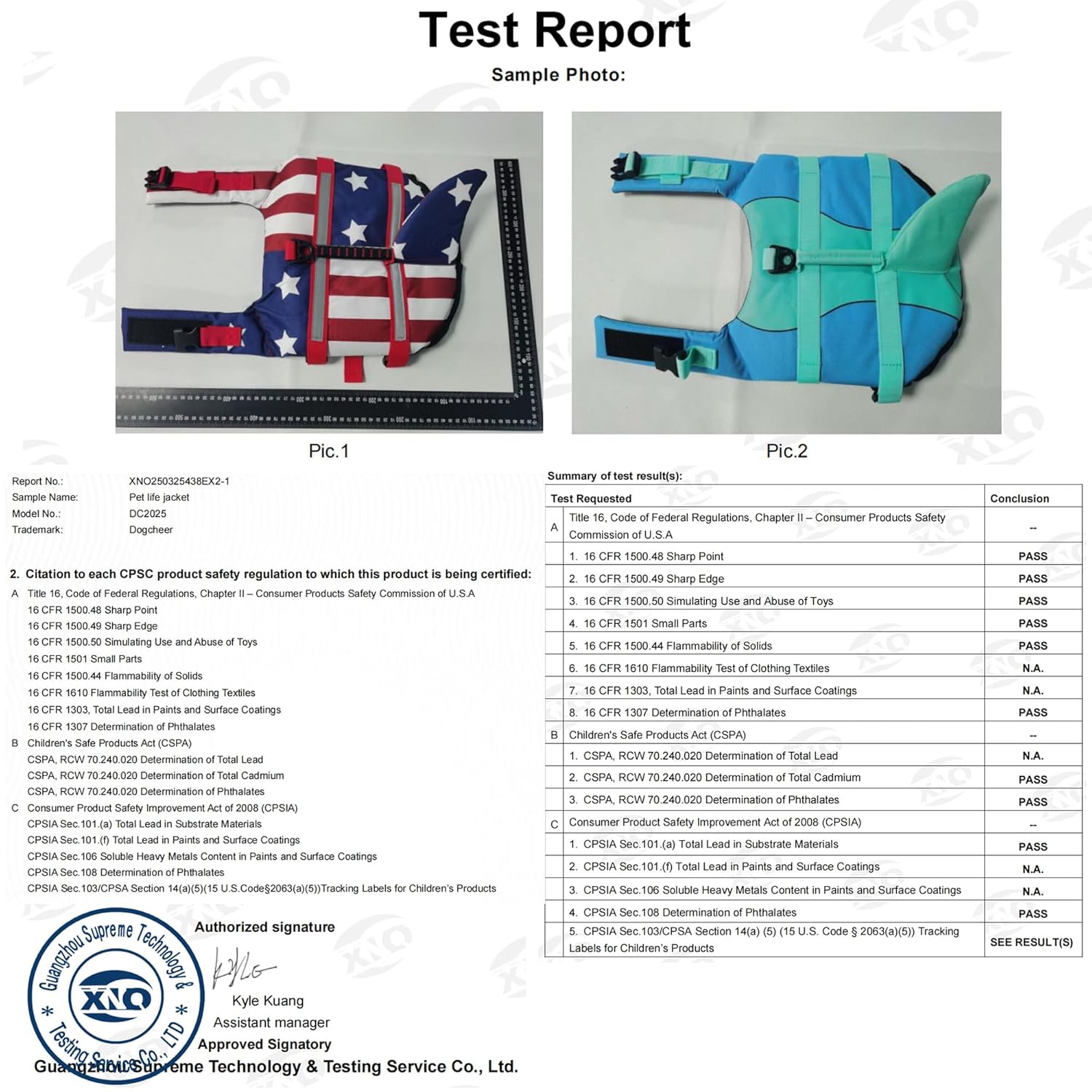 Dogcheer Dogcheer Dog Life Jacket Cute Shark Vest for Swimming Boating Adjustable Buoyancy Rescue Handle for Small Medium Large Dogs Pool Blue - View 7 of 9