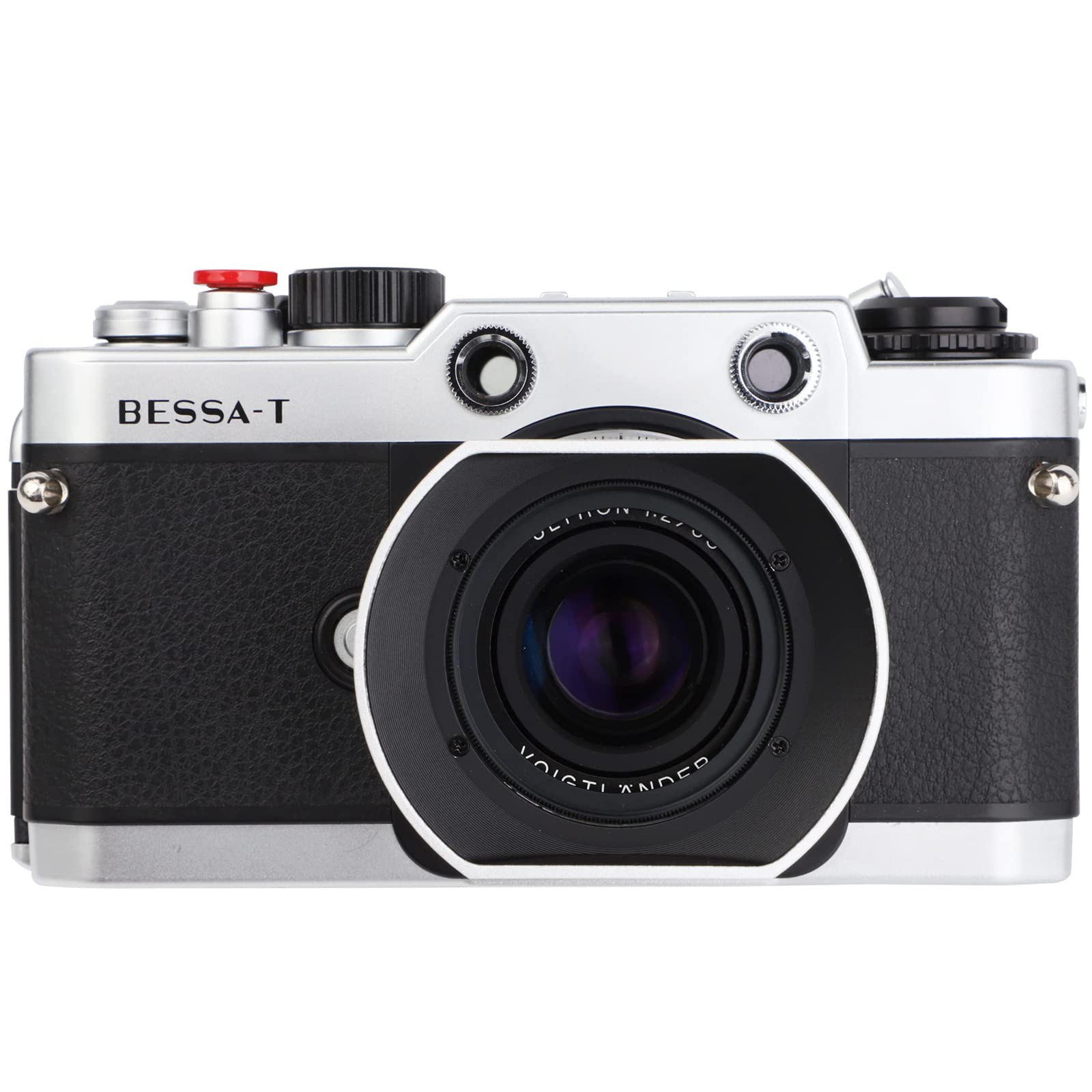 Haoge Haoge LH-VM12W Bayonet Square Metal Lens Hood for Voigtlander 35mm f2 Ultron Vintage Line VM Lens Silver Replacement - View 6 of 9