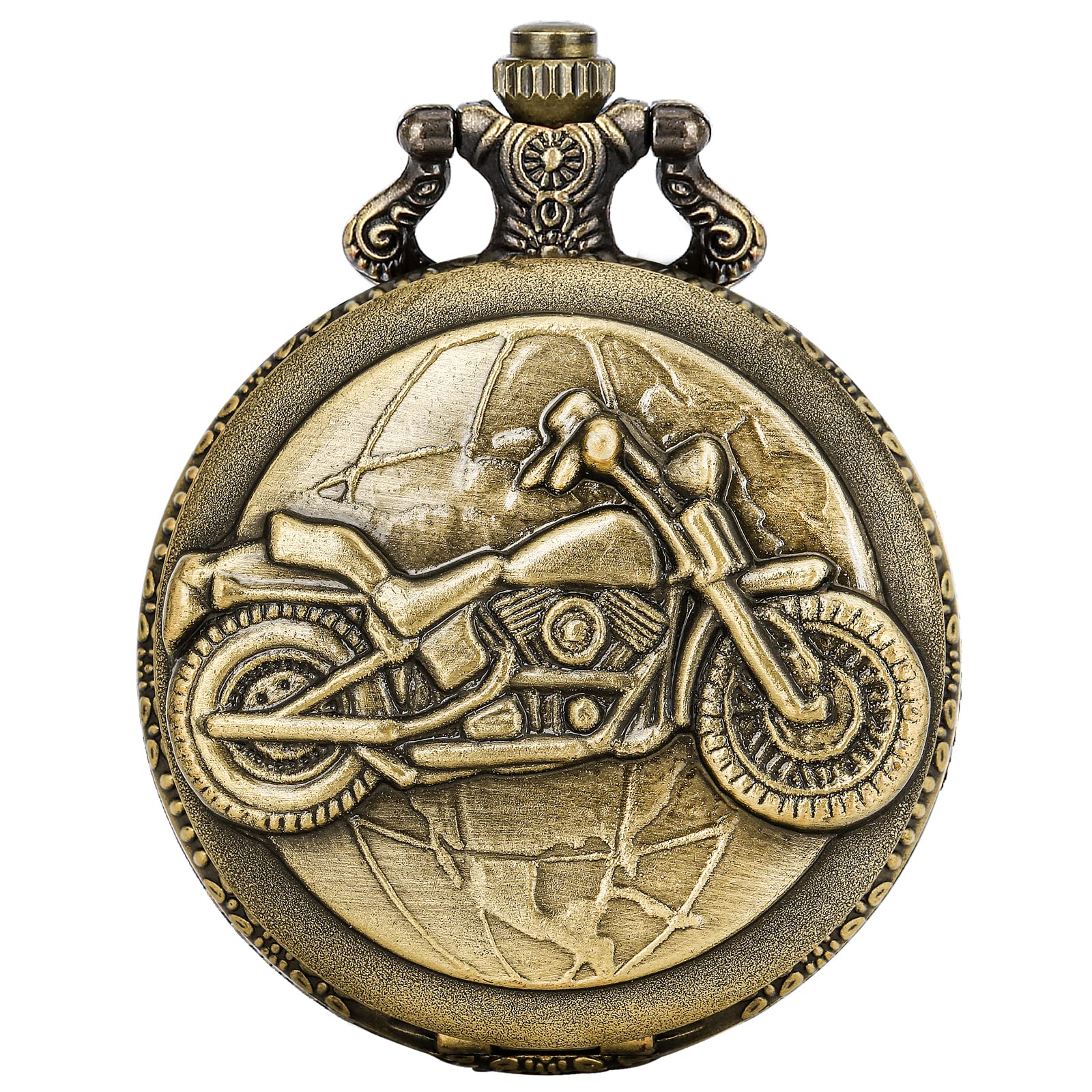 Keller & Weber Keller and Weber Vintage Pocket Watch for Men Gift Set Perfect for Christmas Father's Day Gifts for Dad Husband Boyfriend with Gift Box and Card - View 7 of 9