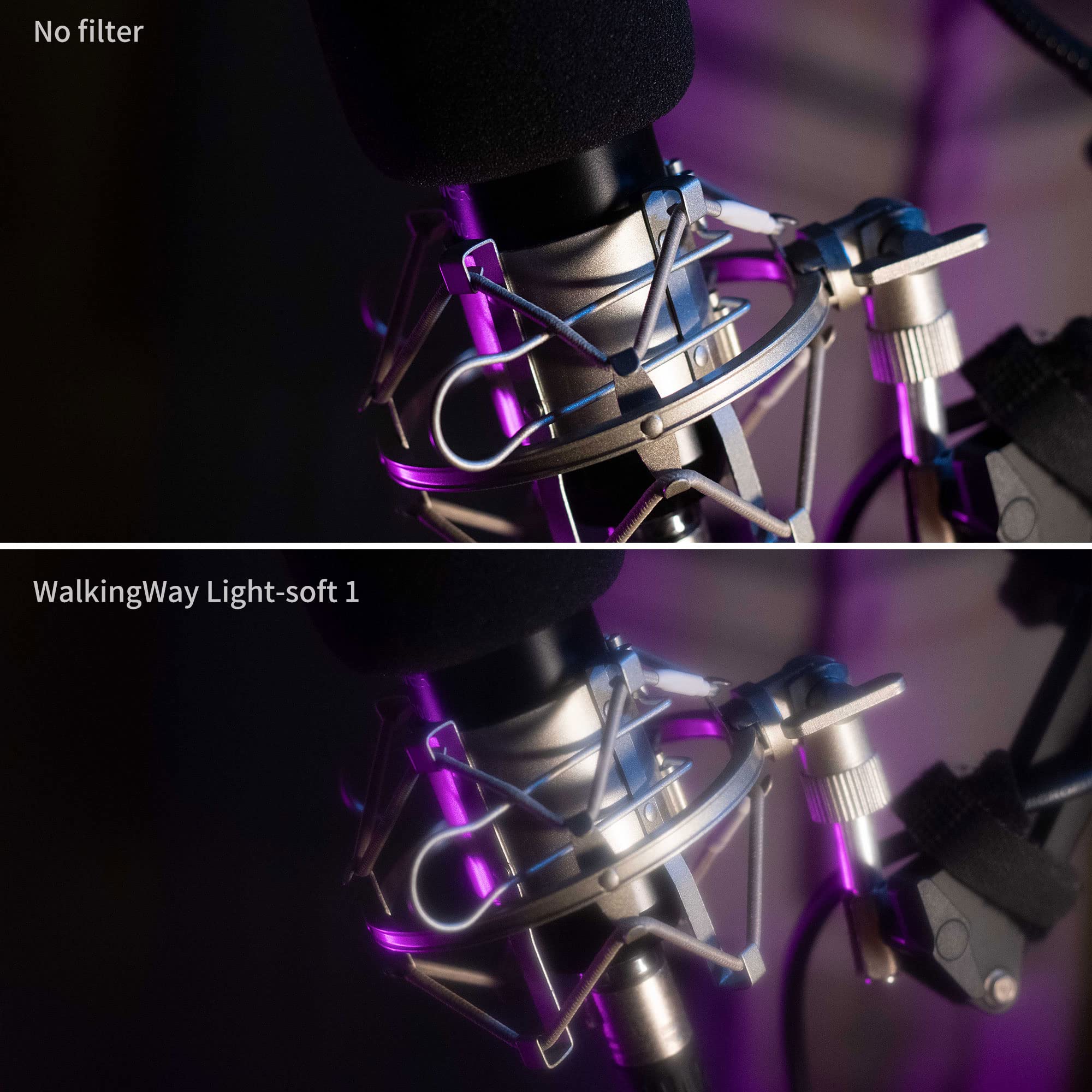 Walking Way Walking Way 77MM White Mist Diffusion Filter Set for DSLR Camera Soft Focus Dreamy Fog Effect 2pcs - View 3 of 7