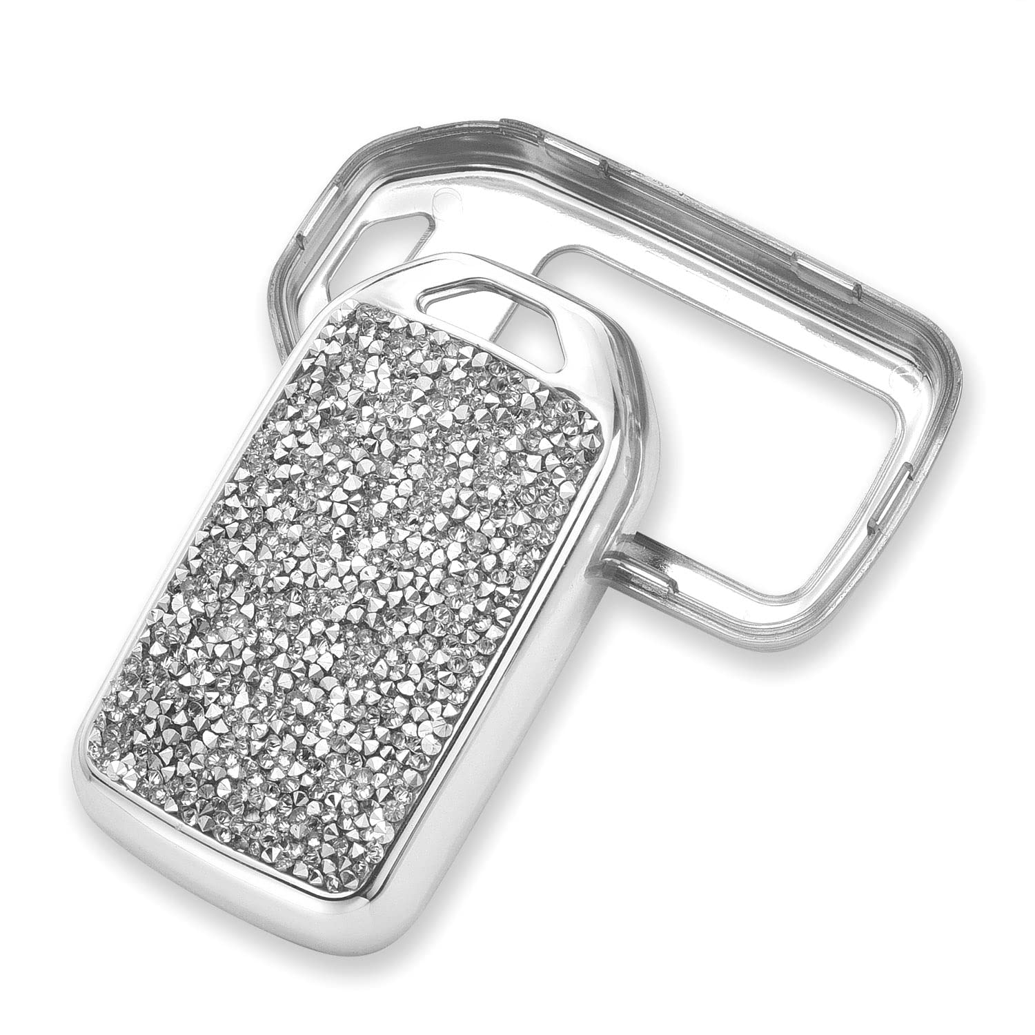 Royalfox(TM) upgrated 2 3 4 5 6 7 Buttons 3D Bling Diamond Crystals Smart Remote Key Fob case Cover for Honda Jade HR-V CR-V Accord Crider Vezel - View 3 of 5