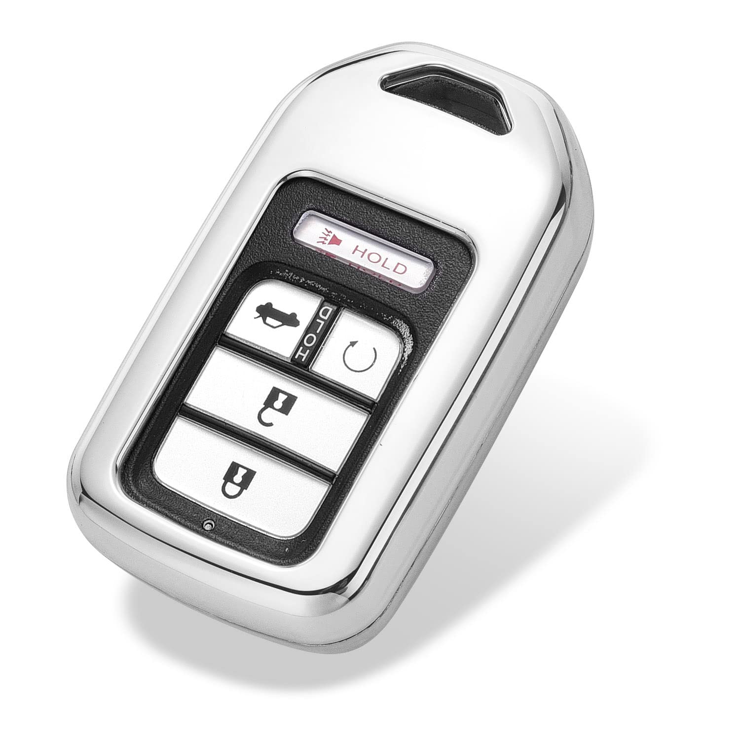 Royalfox(TM) upgrated 2 3 4 5 6 7 Buttons 3D Bling Diamond Crystals Smart Remote Key Fob case Cover for Honda Jade HR-V CR-V Accord Crider Vezel - View 4 of 5