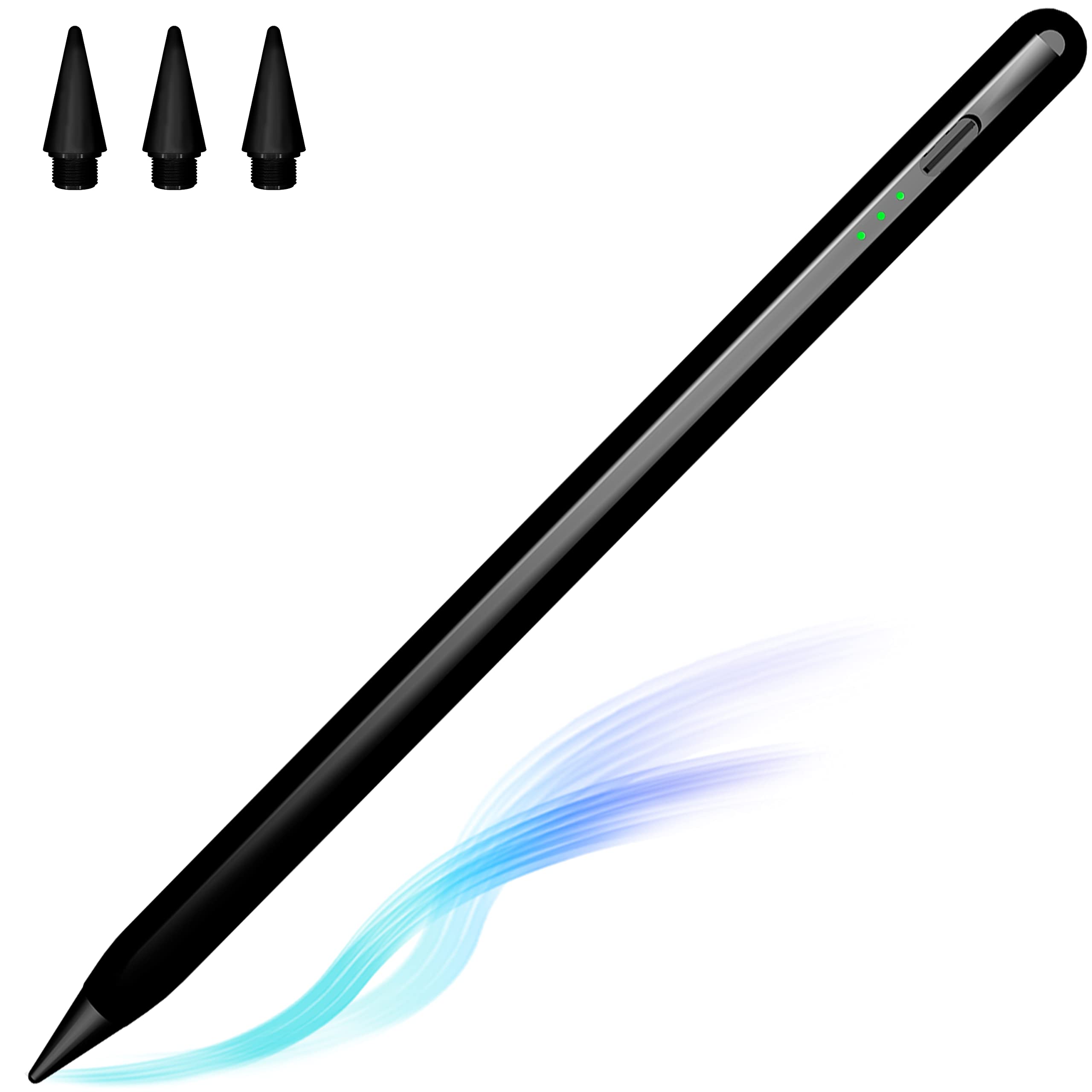 Stylus Pen for Apple iPad - iPad Pencil with Palm Rejection and Tilt Sensitive Compatible with 2018-2024 iPad 10th 9th 8th 7th 6th iPad Pro 11 12.9