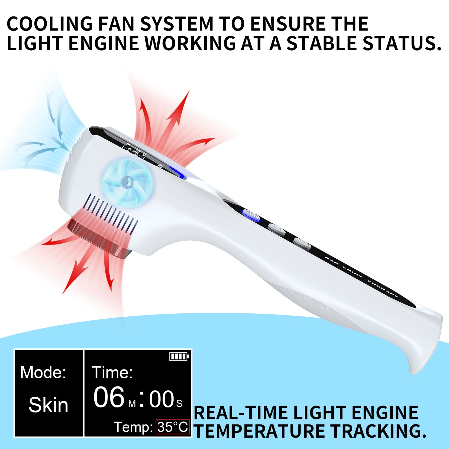 zobosin Pet Light Therapy Device for Dogs and Cats Relieves Arthritis Joint Pain Inflammation and Aids Wound Healing with Dual Wavelengths and 3 Modes - View 2 of 6