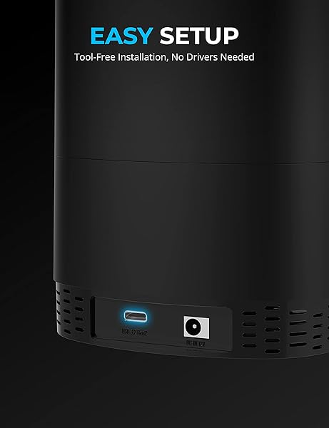 SABRENT SABRENT 4-Bay USB-C External SSD Docking Station (DS-4BNE) - Fast Data Transfer & Storage Solution - View 7 of 9