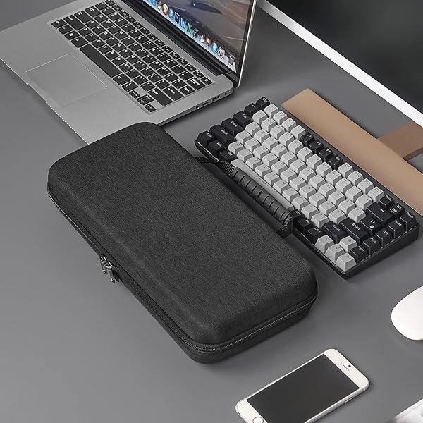 Linkidea Linkidea Hard Travel Case for 75% Keyboard Protective Storage Bag Compatible with EPOMAKER AULA F75 Keychron K2 - View 8 of 8