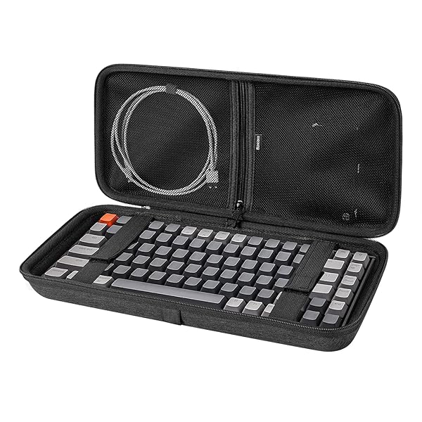 Linkidea Linkidea Hard Travel Case for 75% Keyboard Protective Storage Bag Compatible with EPOMAKER AULA F75 Keychron K2 - View 2 of 8