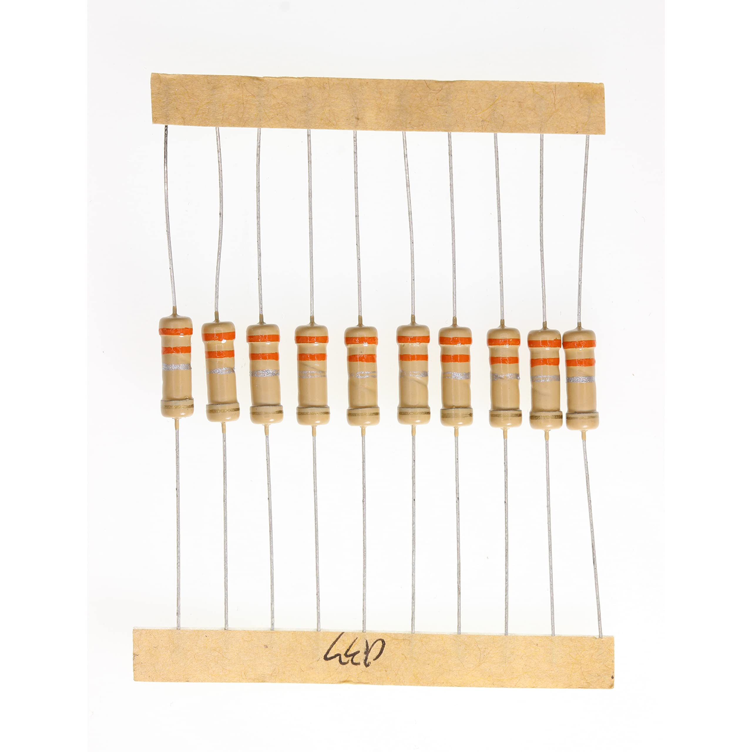 HUABAN 100 Pieces 1 Watts 1W 0R33 0.33 Ohm 5% Carbon Film Resistor