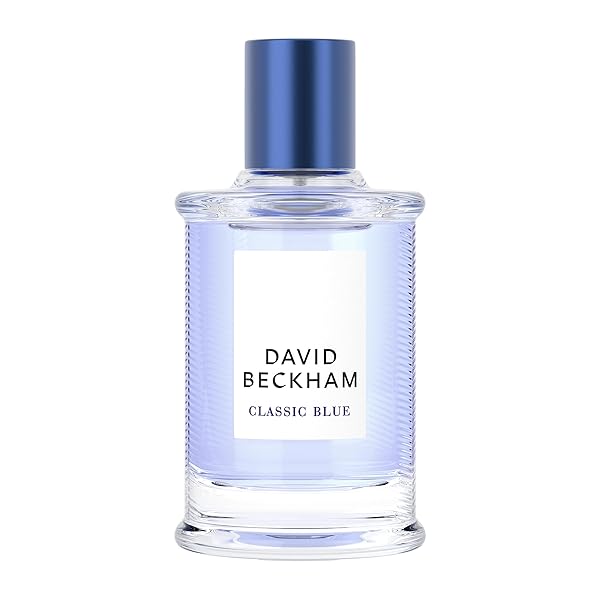 Beckham David Beckham Classic Blue Eau de Toilette 1.6 oz - Long Lasting Men's Fragrance with Pineapple & Cashmere Wood - Perfect Travel Size
