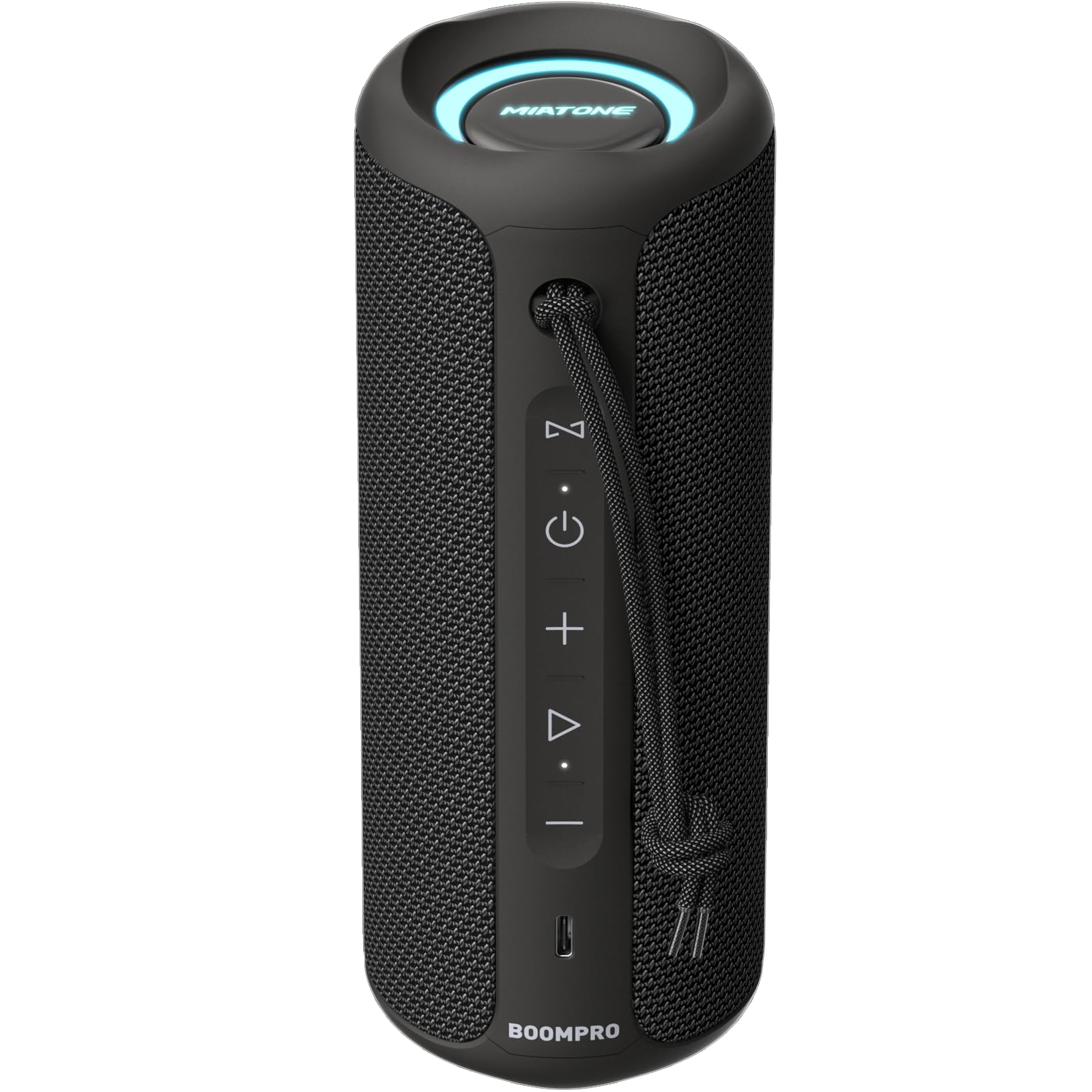 MIATONE Bluetooth Speakers 36W Portable Speaker with Stereo Sound Bass, Bluetooth 5.3 Wireless USB Type C Outdoor, 5000mAh 24H Playtime IPX7