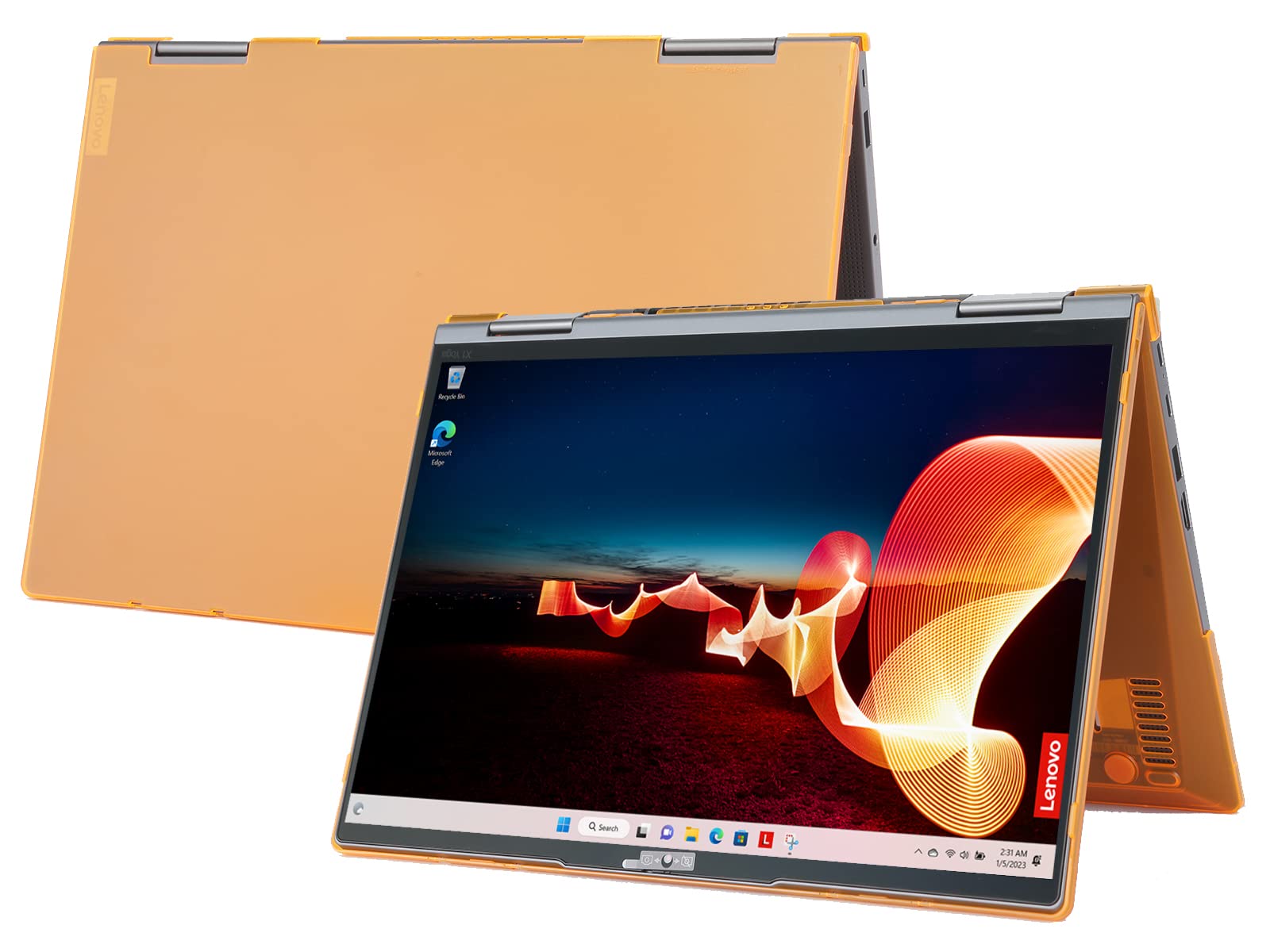 mCover Case for 2021-2023 14" Lenovo ThinkPad X1 Yoga Gen 6 7 X1 Carbon Gen 9 10 Notebook PC Clear Case Only