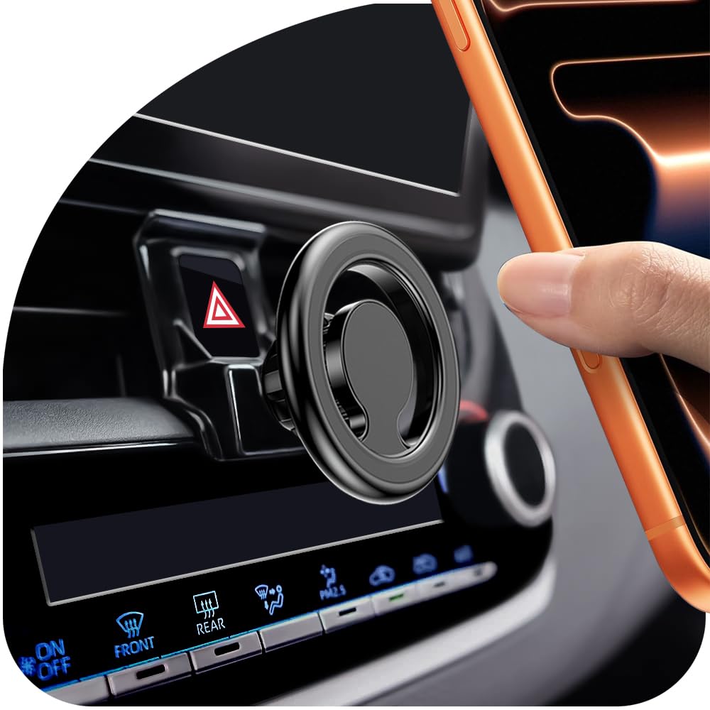 Mengfly Car Phone Holder Mount, for Toyota Corolla 2024 2023 2022 2021 2020, Air Vent Stand, Magsafe Magnetic Navigation Bracket, for Magsafe Case,