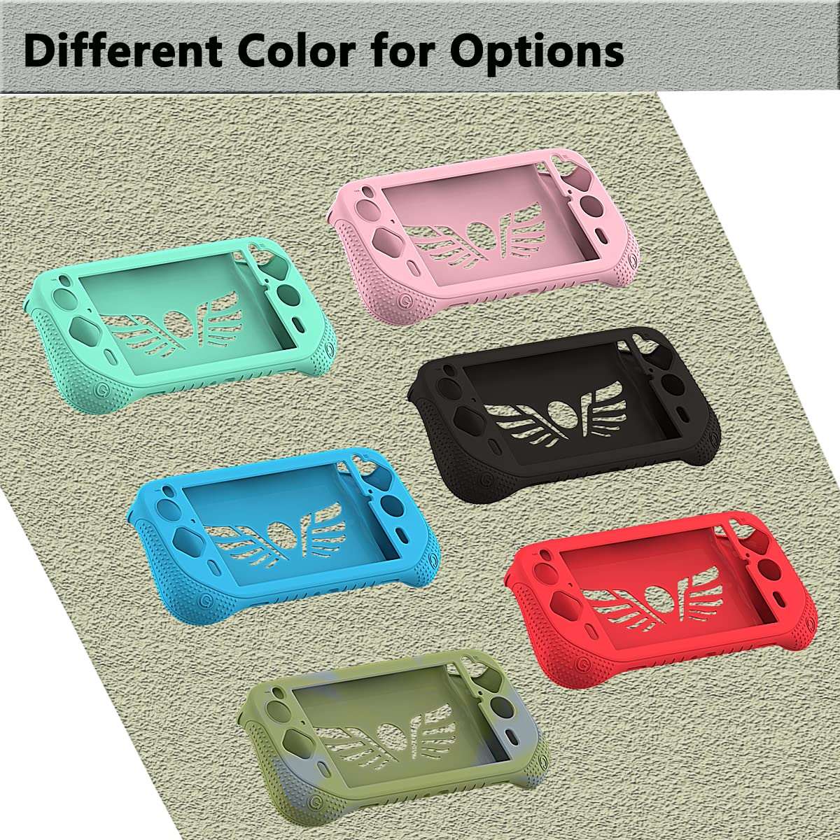 JCHPINE Silicone Cover Case for Logitech G Cloud Gaming Handheld Protective Skin Sleeve and Screen Film Protector Teal Accessories - View 6 of 7