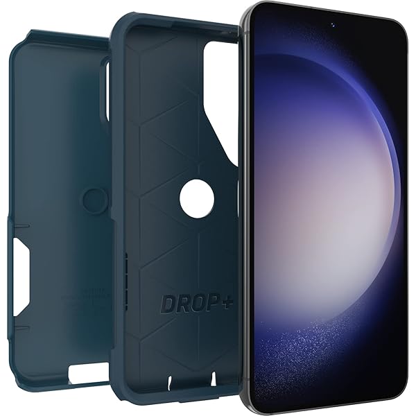 OtterBox OtterBox Galaxy S23 Commuter Series Case Slim Tough Pocket Friendly with Port Protection in Blue - View 7 of 8