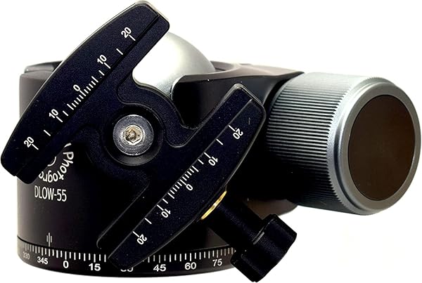 Desmond Photographic Desmond DLOW-55R 55mm Low Profile Ball Head with Rapid Clamp for Arca QR Plates - Perfect for Photographers - View 4 of 7