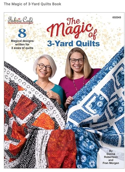 Fabric Cafe Fabric Cafe The Magic of 3 Yard Quilts Notion Multi for Easy Quilting Projects