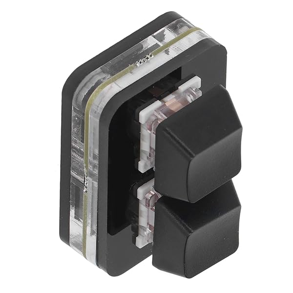 GOWENIC GOWENIC 2 Keys Red Axis USB Mechanical Gaming Keyboard Hotswap Mini One Handed with Macro Programming Black - View 4 of 11