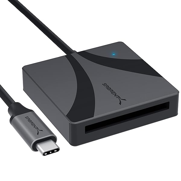 SABRENT USB Type C CFast 2.0 Card Reader CR-CF20: Fast Data Transfer & Compatibility