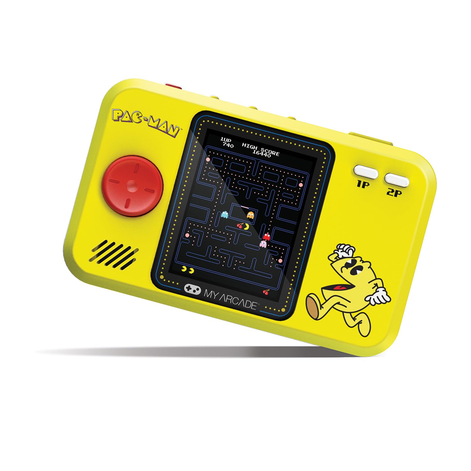 My Arcade My Arcade Pac-Man Pocket Player Pro Retro Gaming Console with 2.75 Inch Color Display for Family Game Night and Ergonomic Design - View 2 of 8