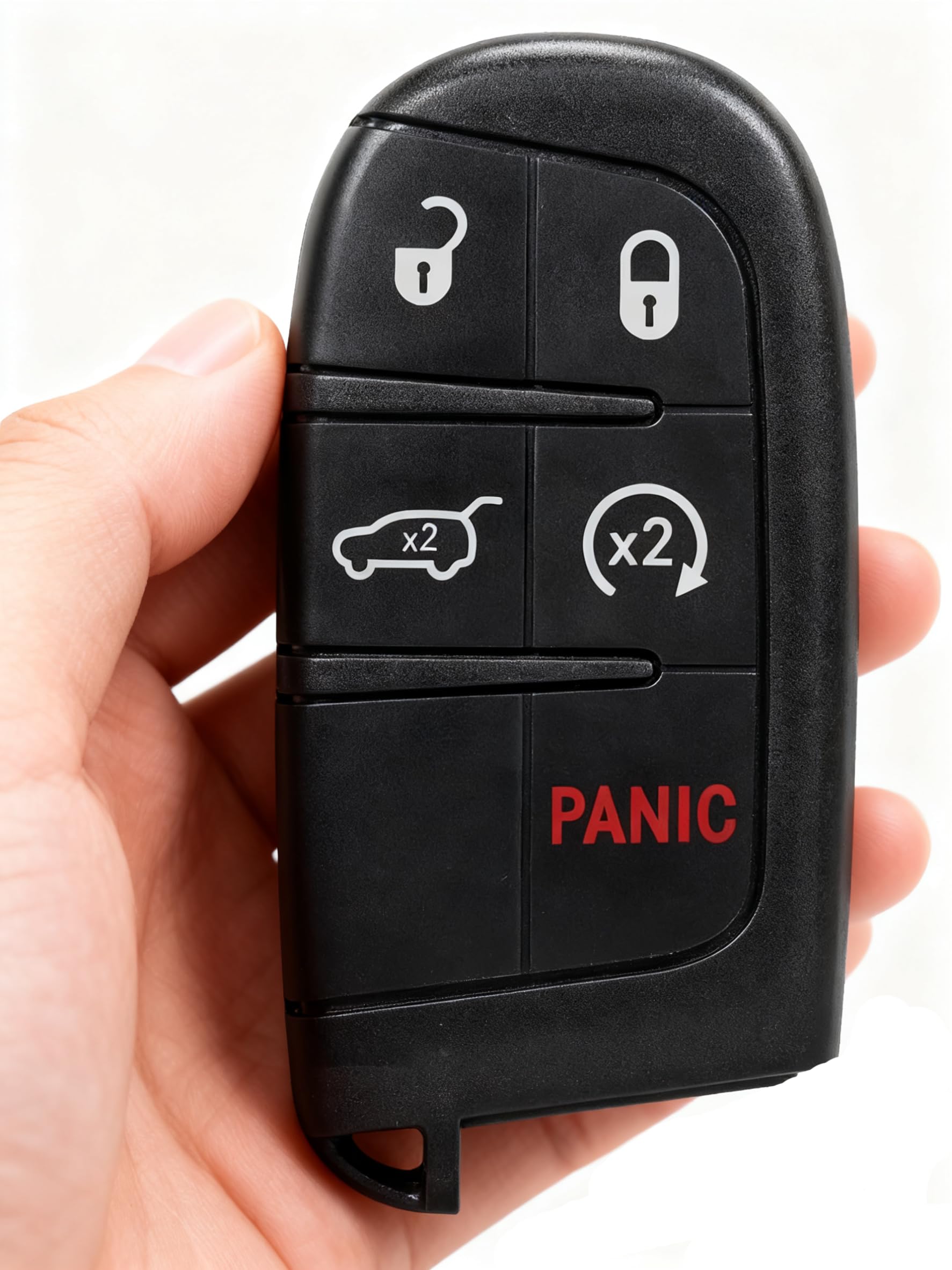 Key Fob Remote Replacement Fits for Jeep Grand Cherokee 2014 2015 2016 2017 2018 2019 2020 2021 Proximity Smart Key Car Keyless Entry Remote Start - View 3 of 6