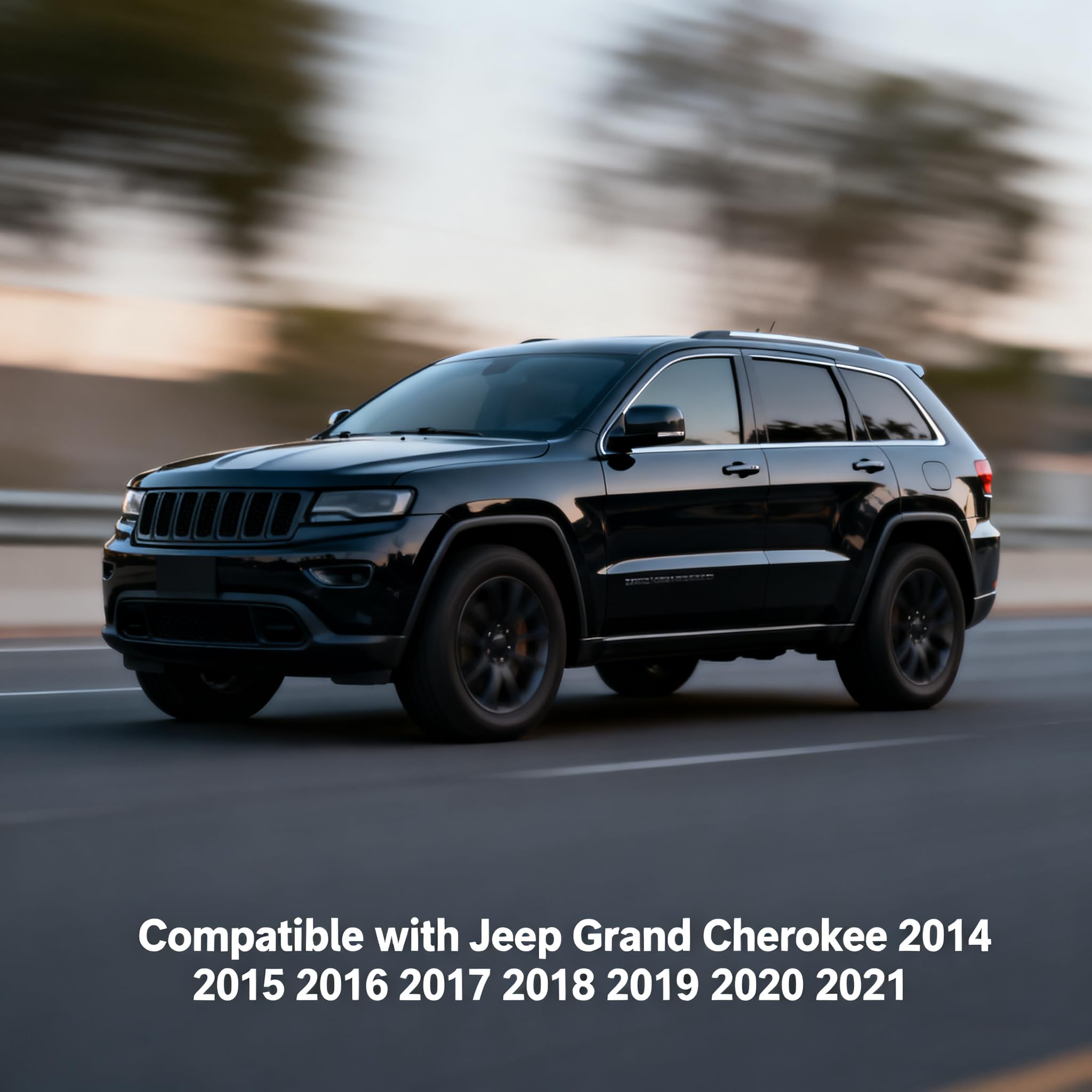 Key Fob Remote Replacement Fits for Jeep Grand Cherokee 2014 2015 2016 2017 2018 2019 2020 2021 Proximity Smart Key Car Keyless Entry Remote Start - View 4 of 6