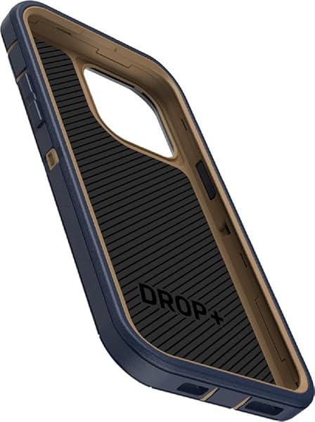 OtterBox OtterBox Defender Series Case for iPhone 14 Pro Max Rugged Durable with Holster Clip Kickstand Blue Suede Shoes - View 6 of 11
