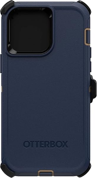 OtterBox OtterBox Defender Series Case for iPhone 14 Pro Max Rugged Durable with Holster Clip Kickstand Blue Suede Shoes - View 7 of 11