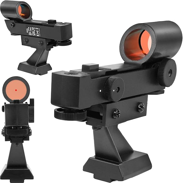 Tydeux Tydeux Red Dot Finderscope: Enhance Your Astronomy Experience with Star Pointer Viewfinder & Slide-in Bracket - View 2 of 10