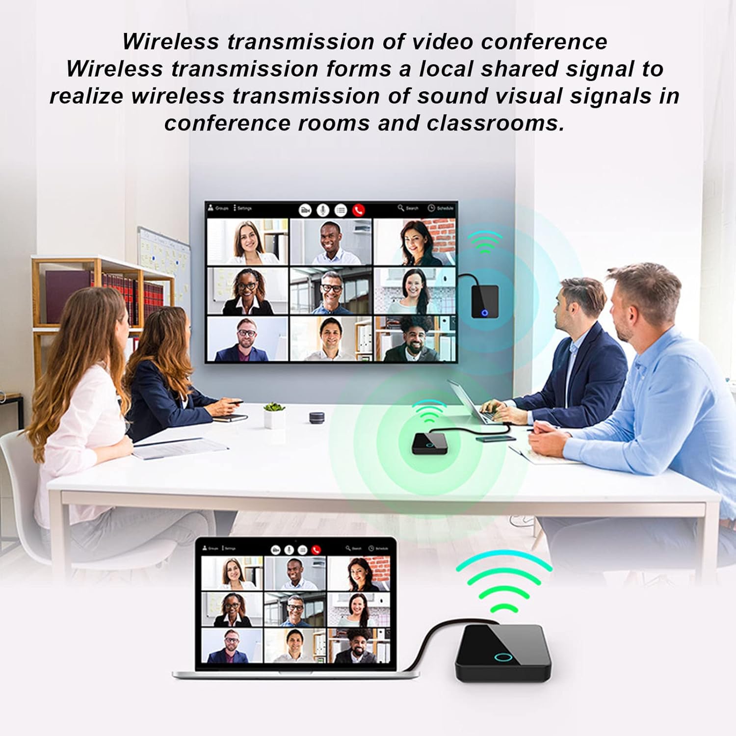 ASHATA PAT810 HDMI and Receiver System 1080P 4K HD Video Transmitter Receiver 150Mbps HDMI 3D Video Extender for AV 98.4ft Range - View 5 of 9