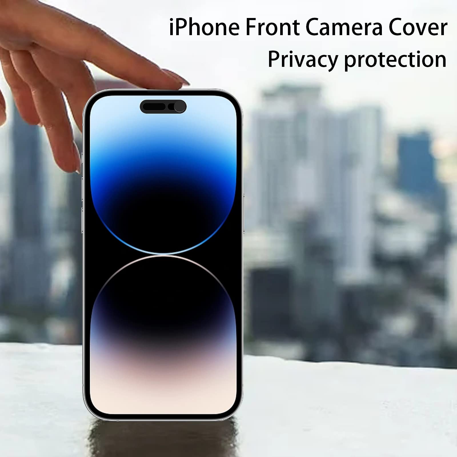 MakLuen MakLuen Phone Camera Cover for iPhone 14 Pro and Pro Max Privacy Protection Black - View 4 of 7