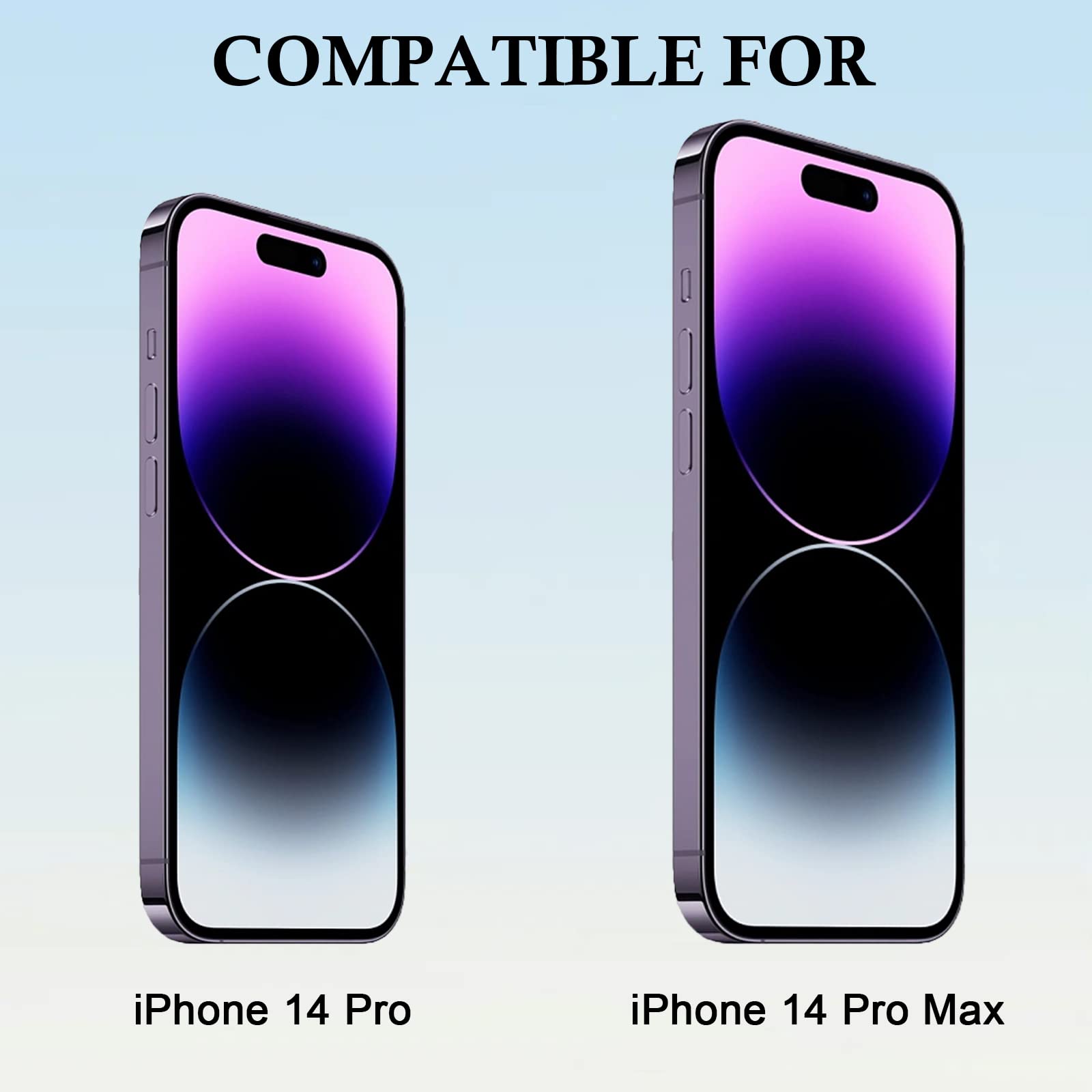 MakLuen MakLuen Phone Camera Cover for iPhone 14 Pro and Pro Max Privacy Protection Black - View 5 of 7