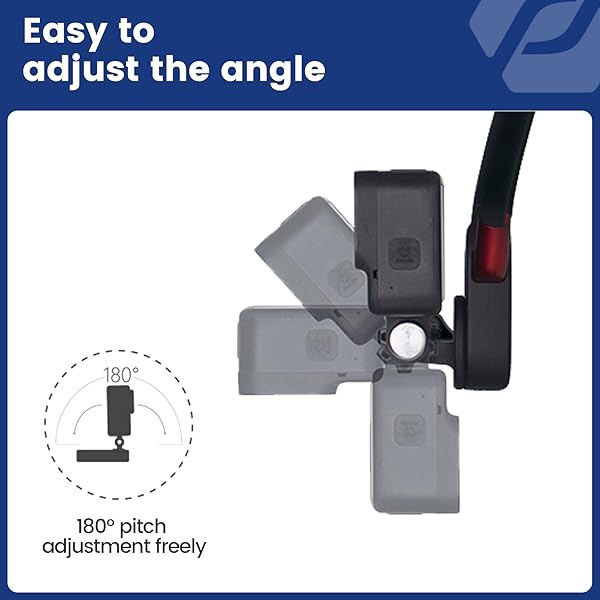 Fotopro Fotopro POV Neck Selfie Holder: Flexible Silicone Mount for Action Cameras & Phones - View 4 of 10