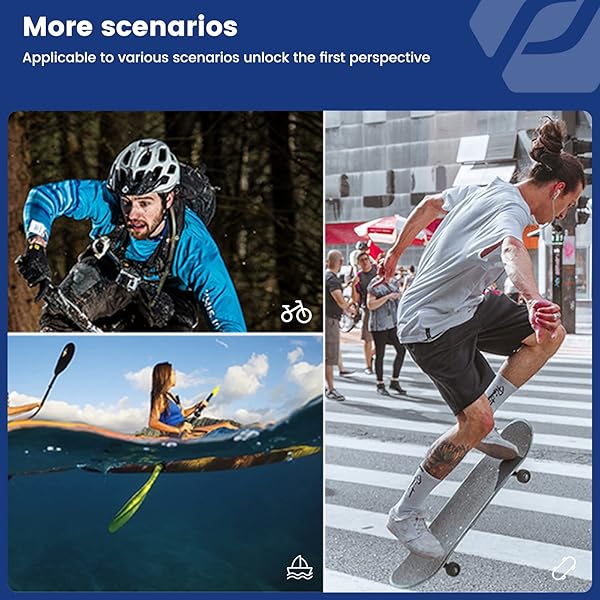 Fotopro Fotopro POV Neck Selfie Holder: Flexible Silicone Mount for Action Cameras & Phones - View 10 of 10