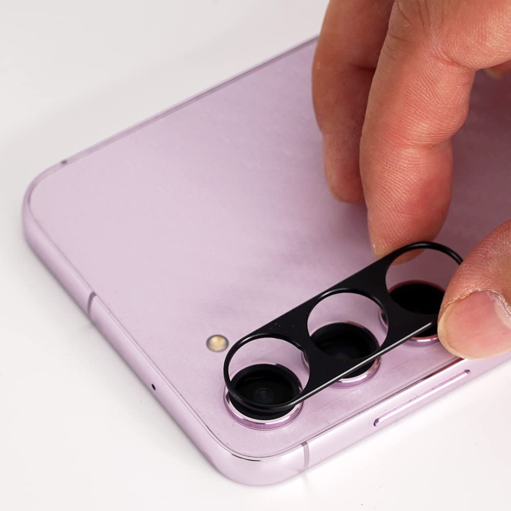 Ibywind Screen Protector for Samsung Galaxy S23+ Galaxy S23 Plus 5G(6.6 Inches),with 2Pcs Tempered Glass,1Pc Camera Lens Protector,1Pc Backing Carbon - View 5 of 6