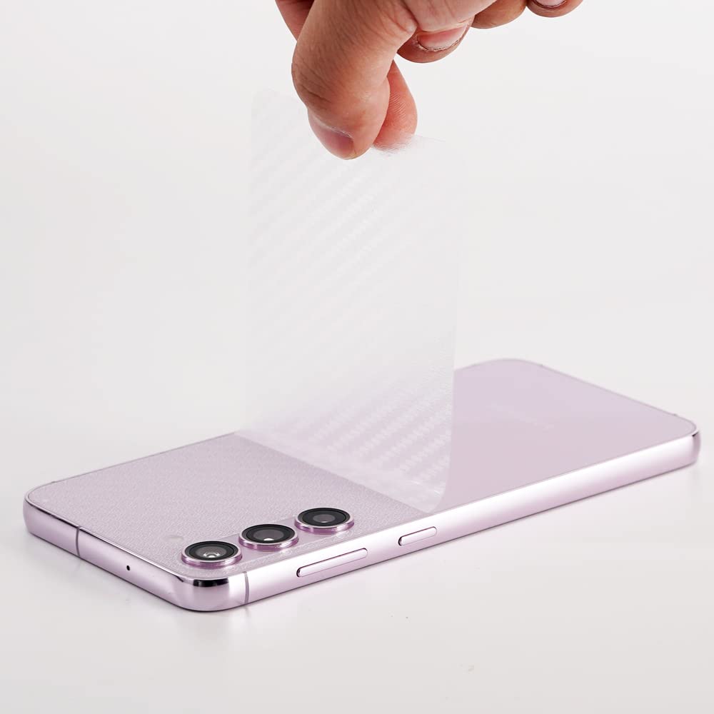 Ibywind Screen Protector for Samsung Galaxy S23+ Galaxy S23 Plus 5G(6.6 Inches),with 2Pcs Tempered Glass,1Pc Camera Lens Protector,1Pc Backing Carbon - View 6 of 6